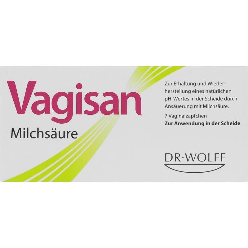 VAGISAN Milchsäure Vaginalzäpfchen