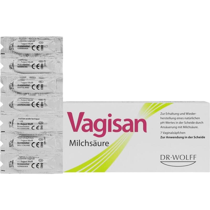 VAGISAN Milchsäure Vaginalzäpfchen
