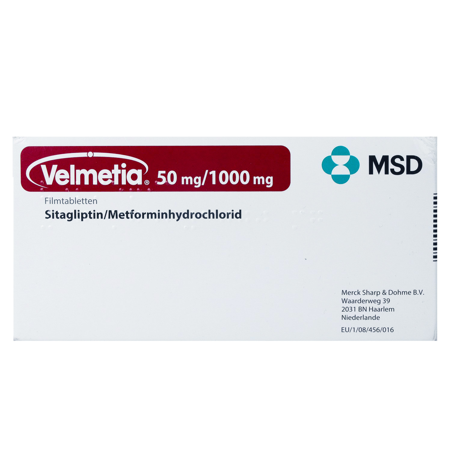 VELMETIA 50 mg/1000 mg Filmtabletten