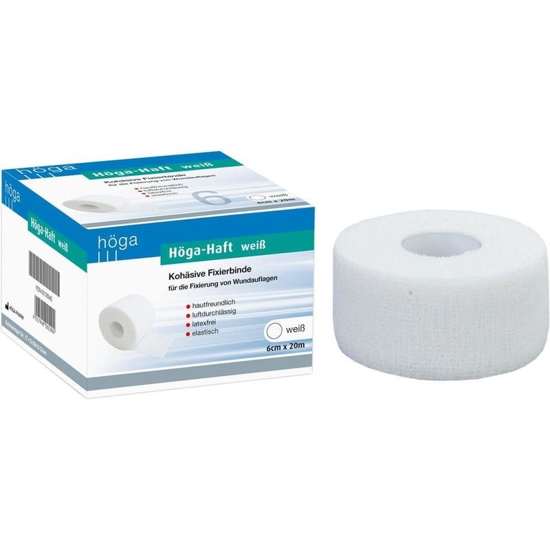 HÖGA-HAFT Fixierbinde 6 cmx20 m weiß