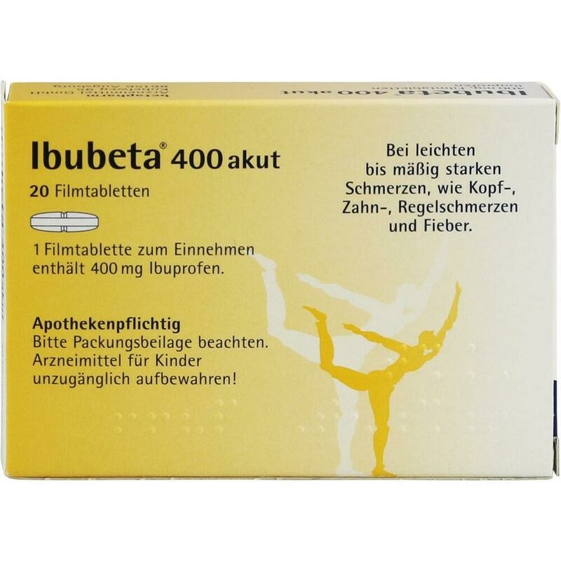 IBUBETA 400 akut Filmtabletten