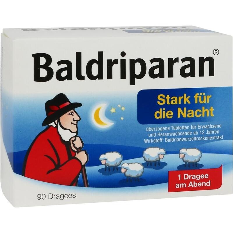 BALDRIPARAN Stark für die Nacht überzogene Tab.