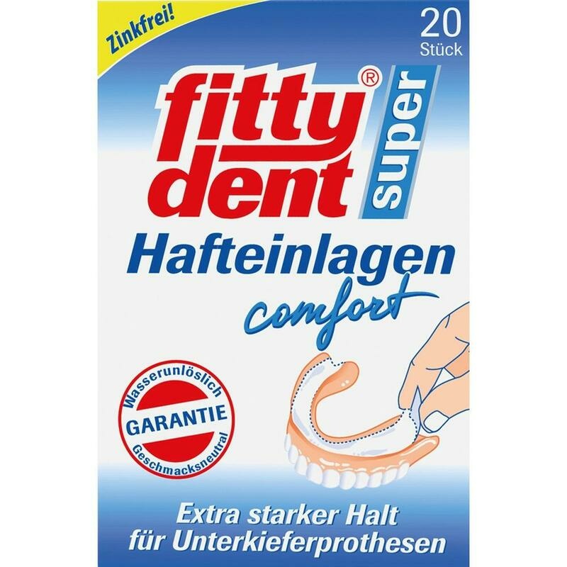 FITTYDENT super Haftkleber Einlagen