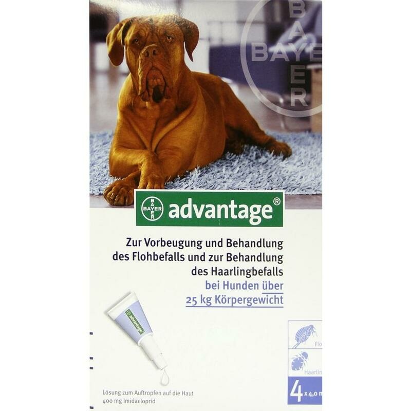 ADVANTAGE 400 Lösung Pipetten f.Hunde ab 25 kg