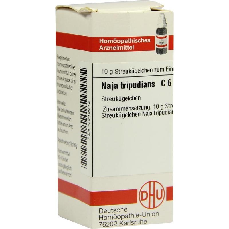 NAJA TRIPUDIANS C 6 Globuli