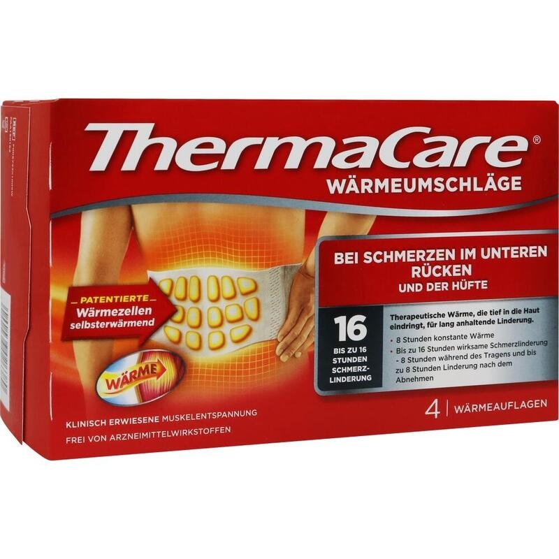 THERMACARE Rückenumschläge S-XL z.Schmerzlind.