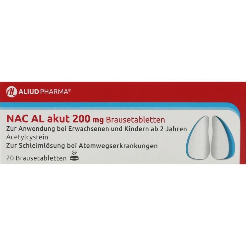 NAC AL akut 200 mg Brausetabletten