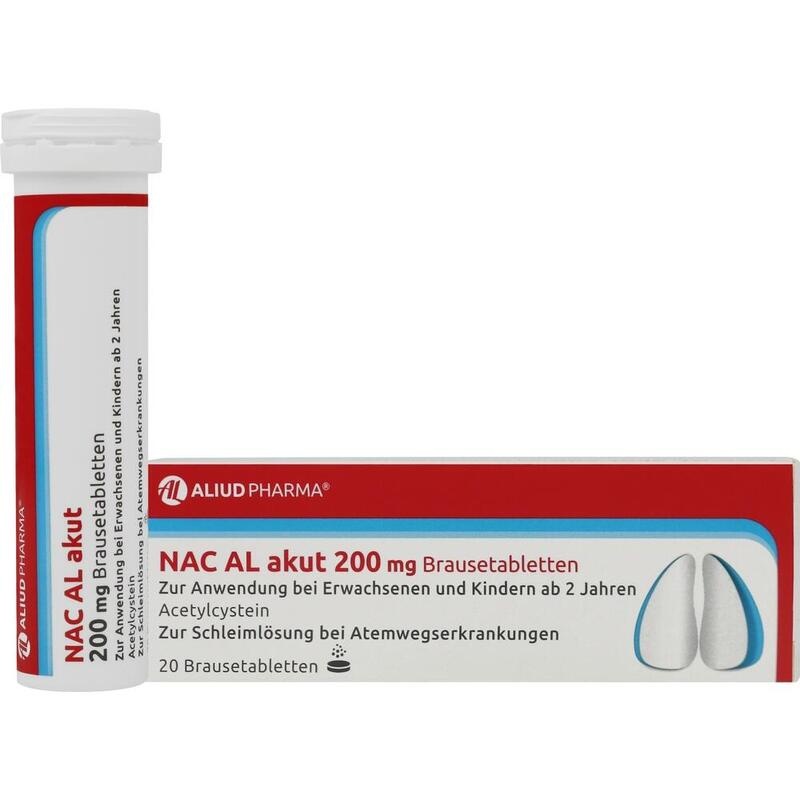 NAC AL akut 200 mg Brausetabletten