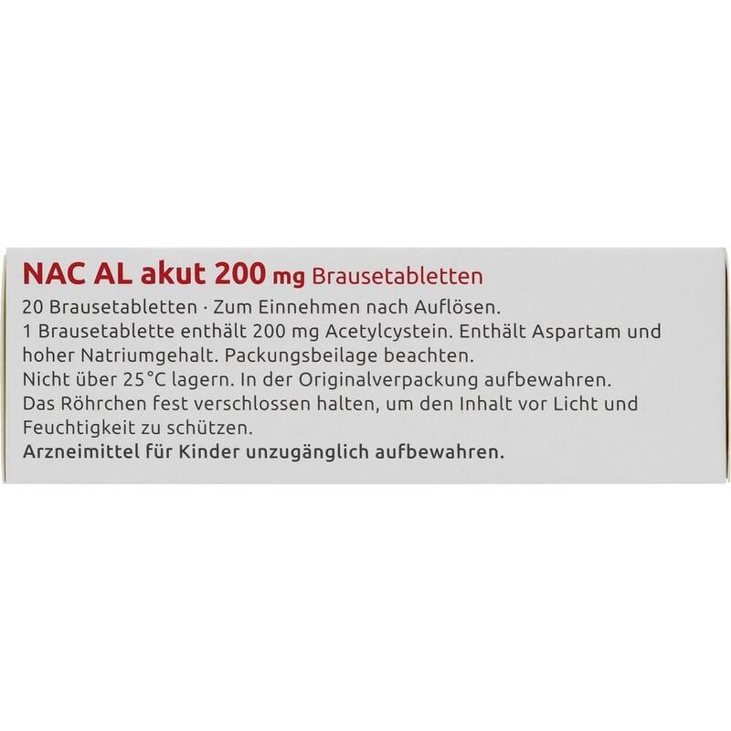NAC AL akut 200 mg Brausetabletten