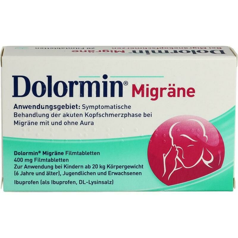 DOLORMIN Migräne Filmtabletten
