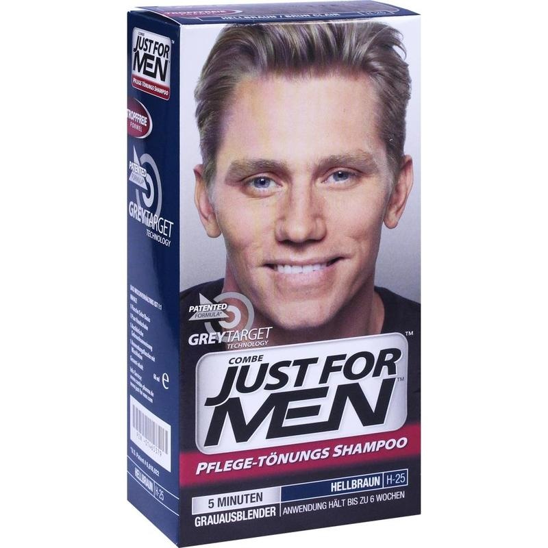 JUST for men Tönungsshampoo hellbraun