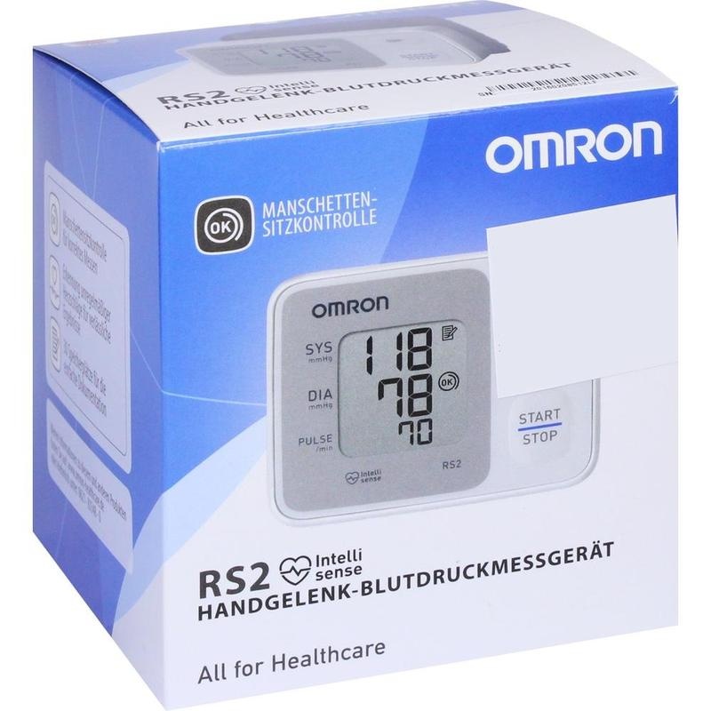 OMRON RS2 Handgelenk Blutdruckmessgerät vollautom.