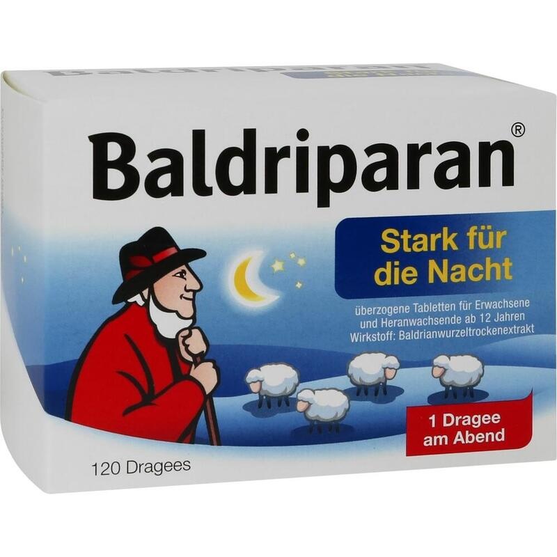 BALDRIPARAN Stark für die Nacht überzogene Tab.