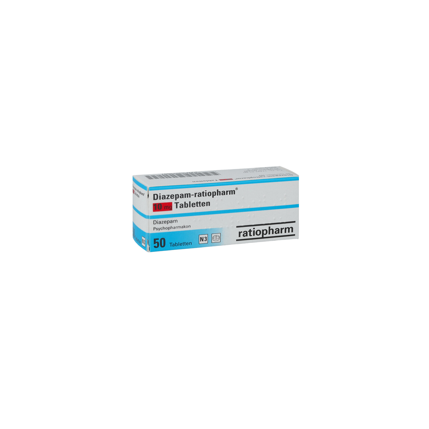 DIAZEPAM-ratiopharm 10 mg Tabletten