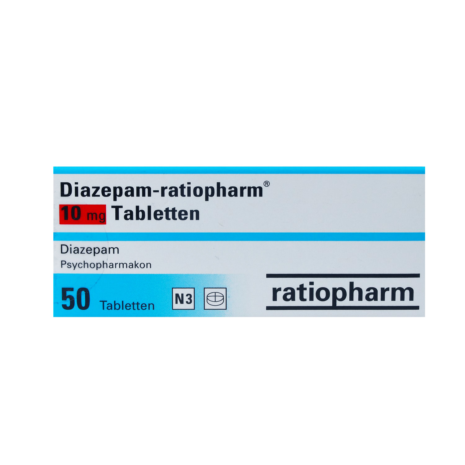 DIAZEPAM-ratiopharm 10 mg Tabletten