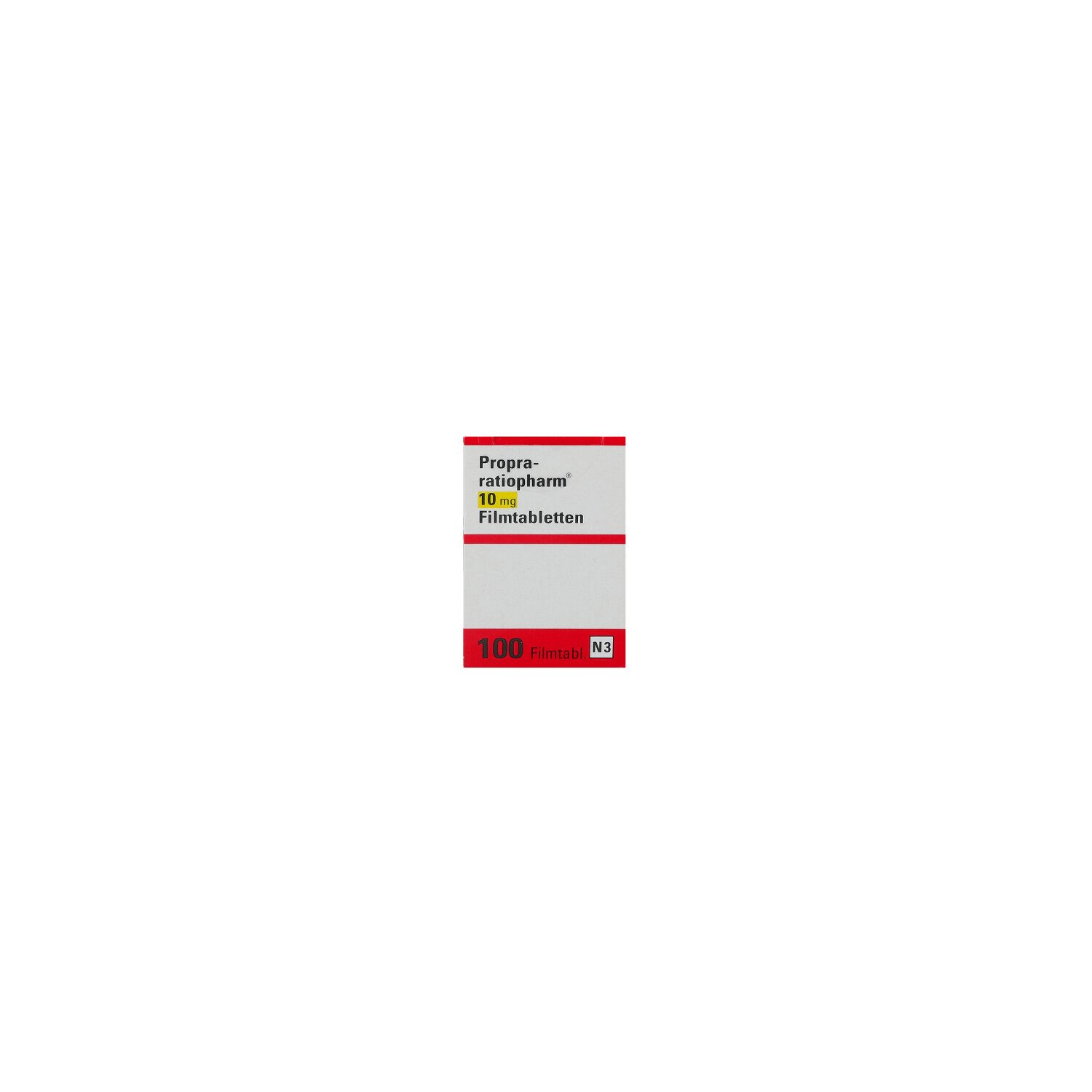 PROPRA-ratiopharm 10 mg Filmtabletten