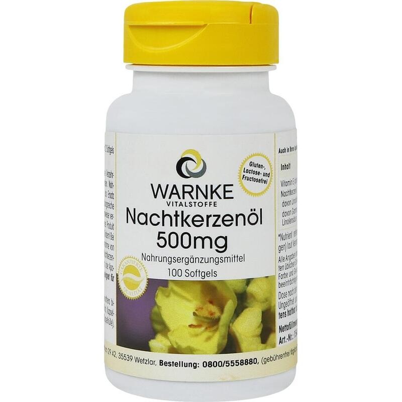 NACHTKERZENÖL 500 mg Kapseln