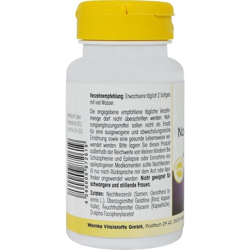 NACHTKERZENÖL 500 mg Kapseln