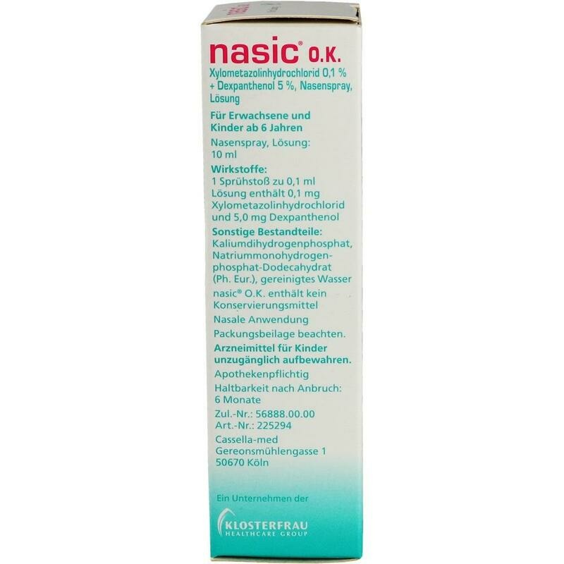 NASIC o.K. Nasenspray