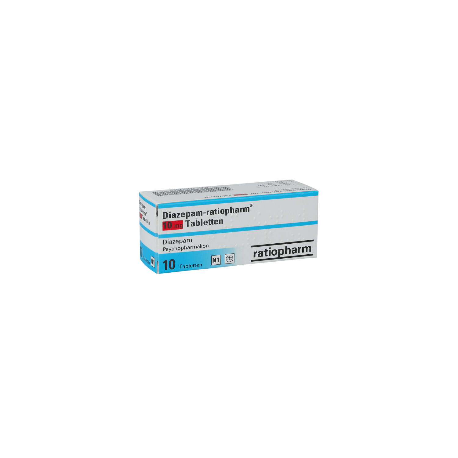 DIAZEPAM-ratiopharm 10 mg Tabletten
