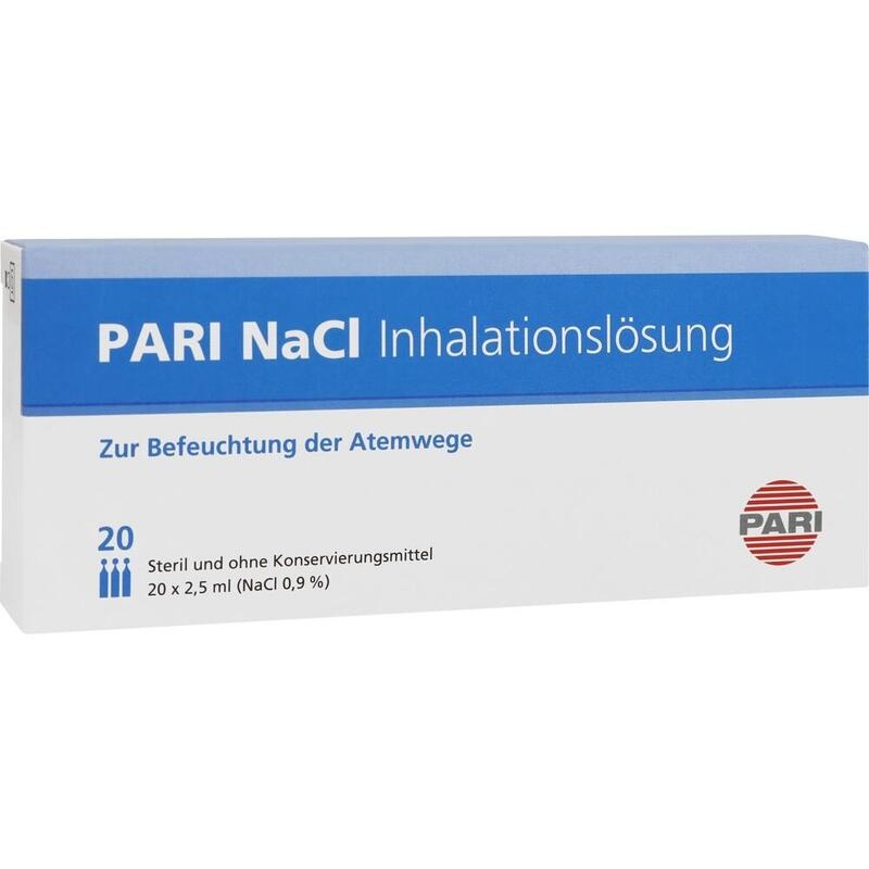 PARI NaCl Inhalationslösung Ampullen
