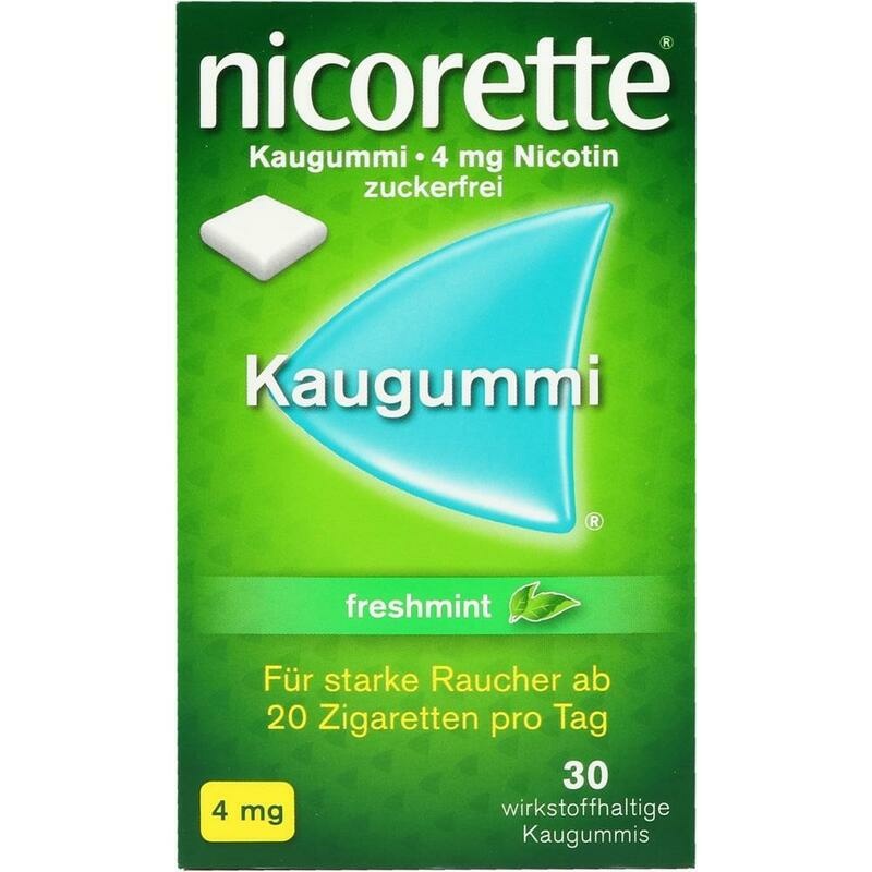 NICORETTE Kaugummi 4 mg freshmint