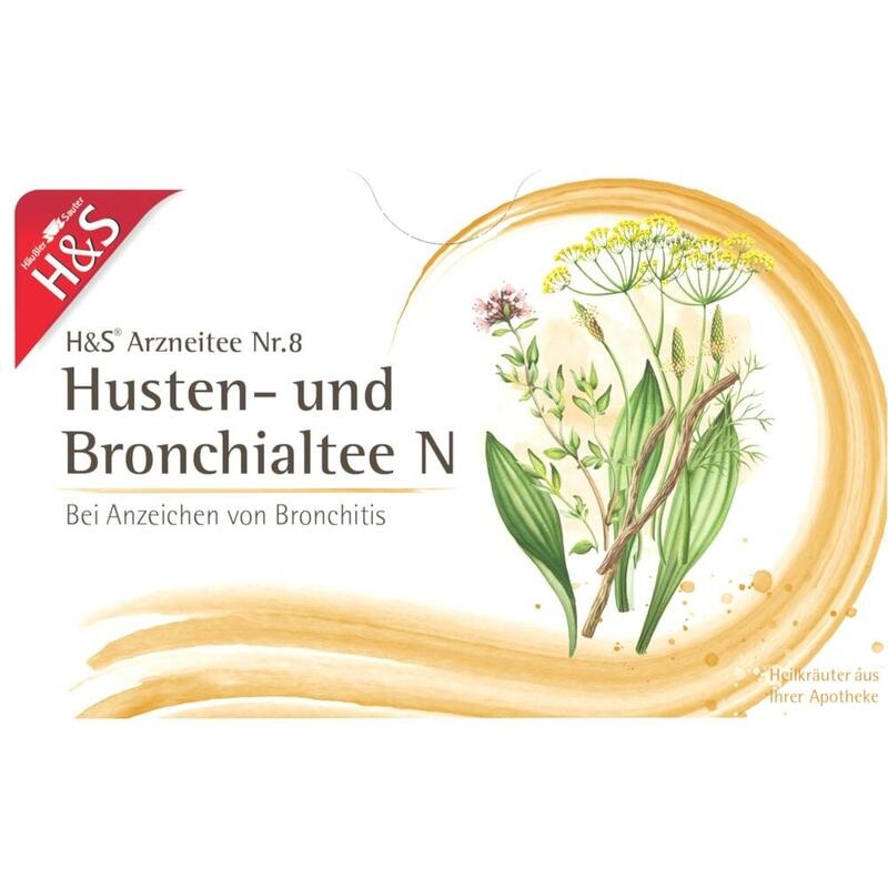 H&S Husten- und Bronchialtee N Filterbeutel