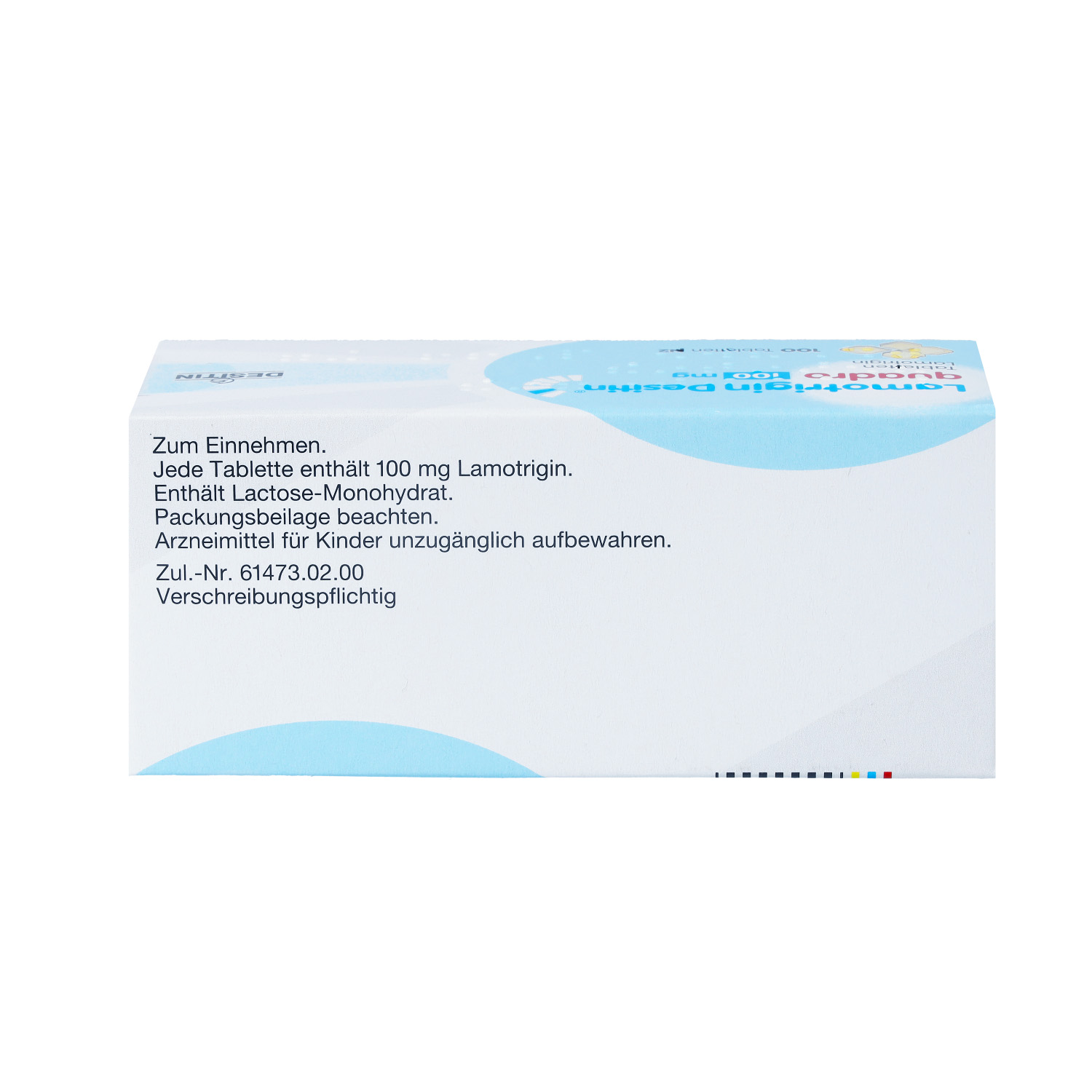 LAMOTRIGIN Desitin Quadro 100 mg Tabletten