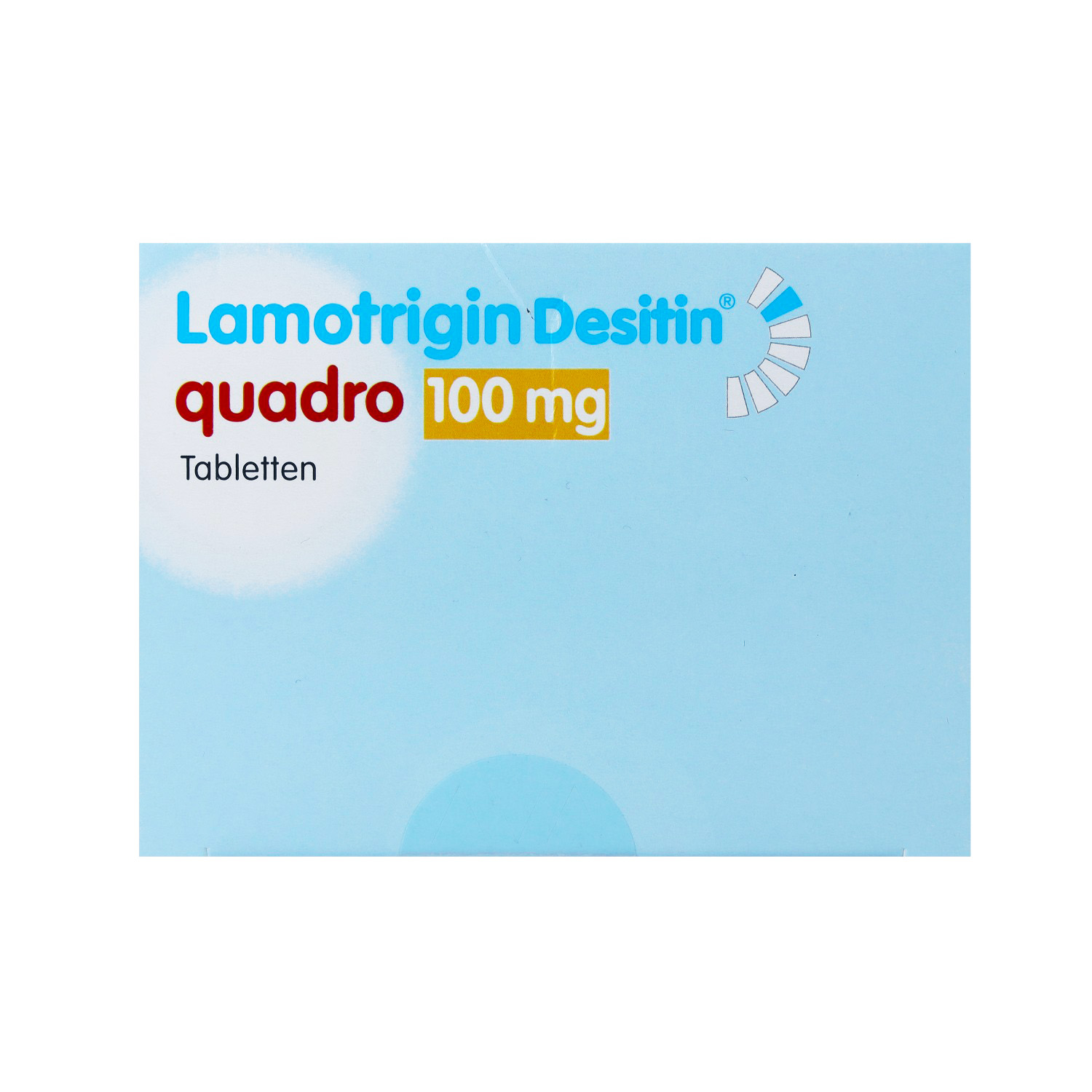 LAMOTRIGIN Desitin Quadro 100 mg Tabletten