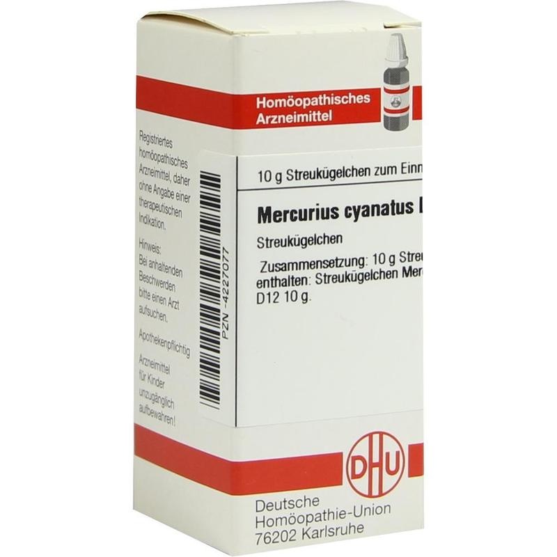 MERCURIUS CYANATUS D 12 Globuli