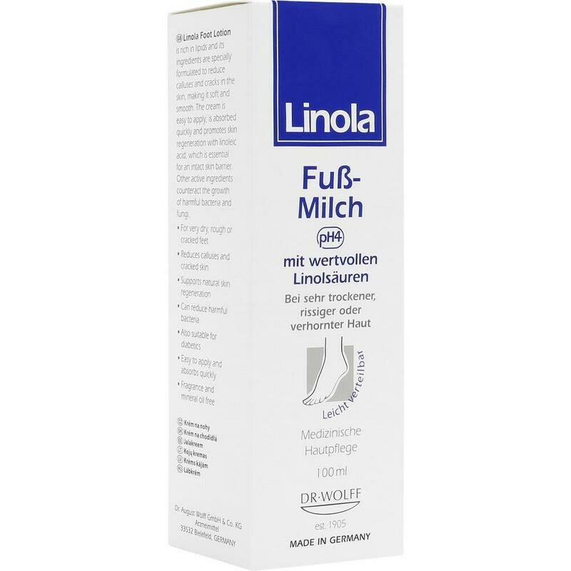 LINOLA Fuß-Milch