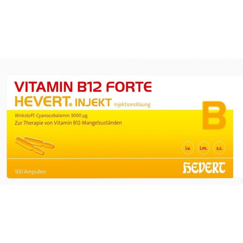 VITAMIN B12 FORTE Hevert injekt Inj.-Lsg.Amp.