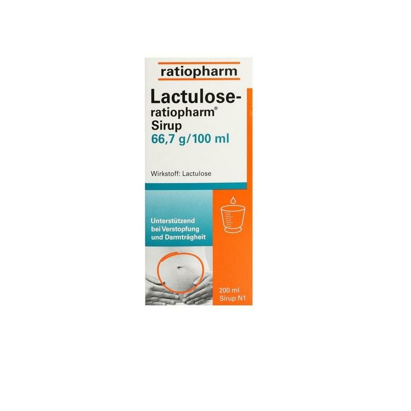 LACTULOSE-ratiopharm Sirup
