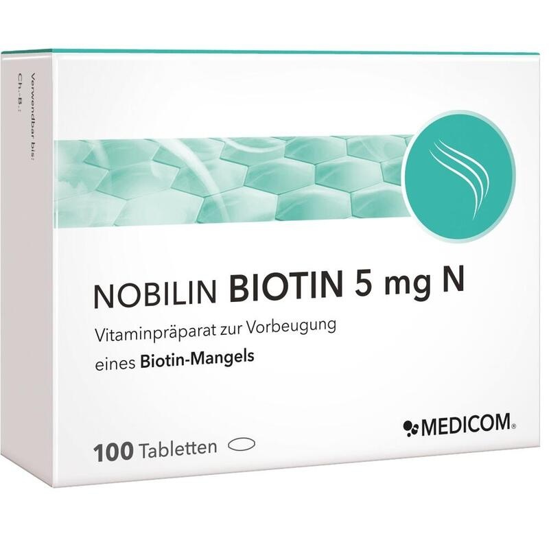 NOBILIN Biotin 5 mg N Tabletten