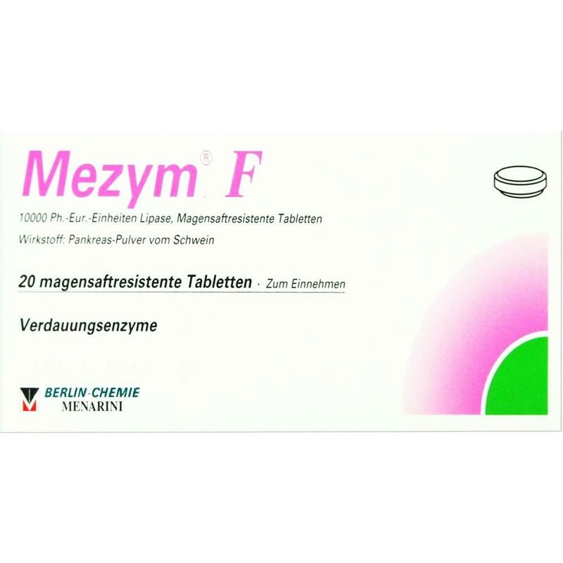 MEZYM F magensaftresistente Tabletten