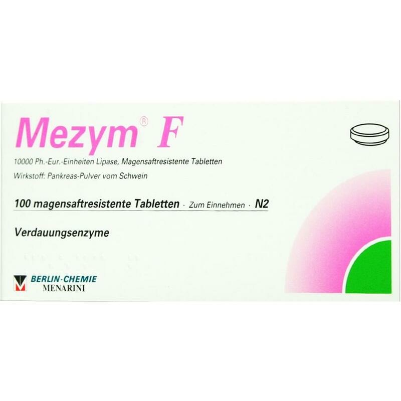 MEZYM F magensaftresistente Tabletten