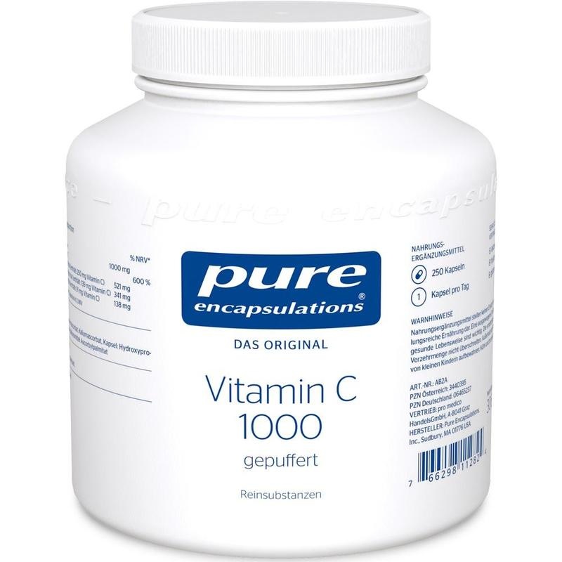PURE ENCAPSULATIONS Vitamin C 1000 gepuffert Kaps.
