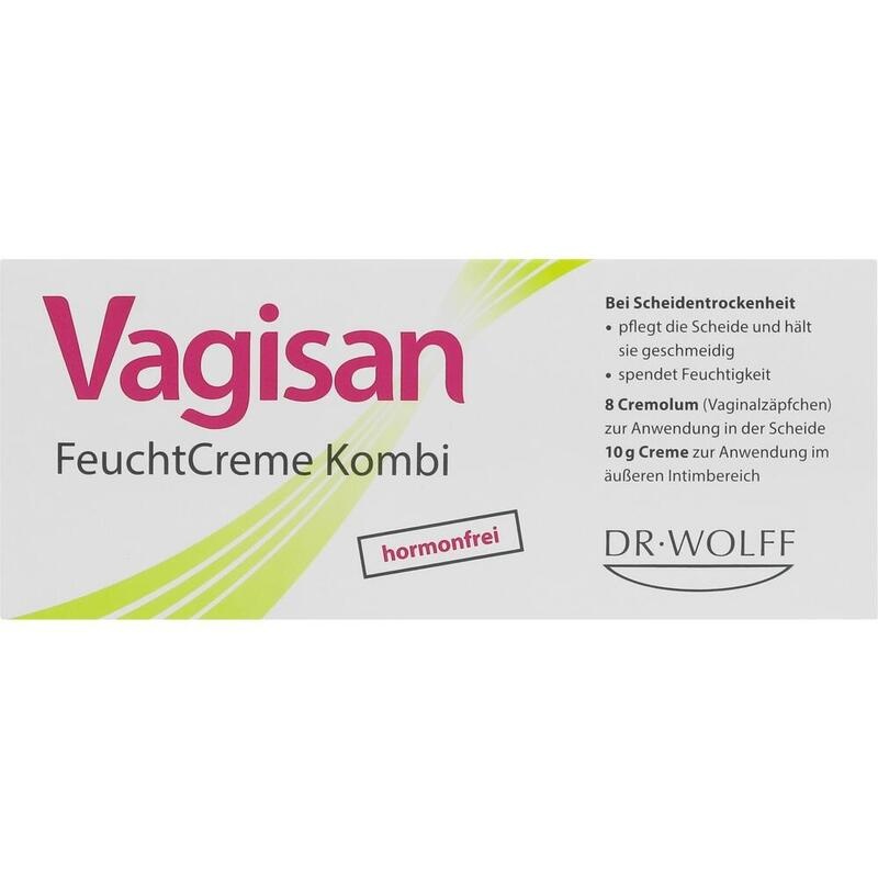 VAGISAN FeuchtCreme Kombi 8 Ovula+10 g Creme