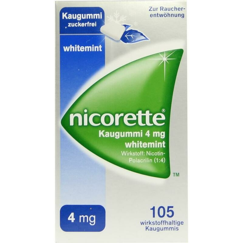 NICORETTE Kaugummi 4 mg whitemint