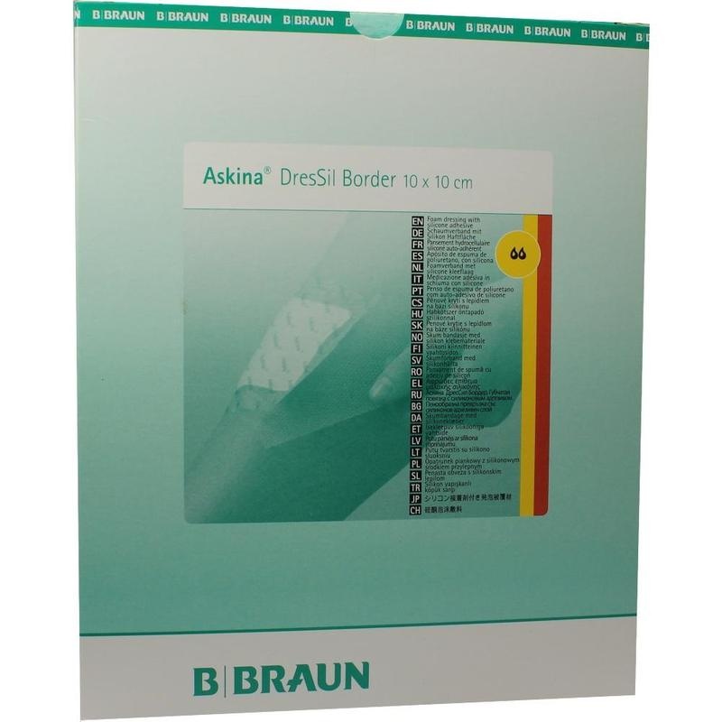ASKINA DresSil Border 10x10 cm Silik.Schaumst.V.