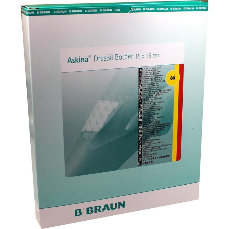 ASKINA DresSil Border 15x15 cm Silik.Schaumst.V.