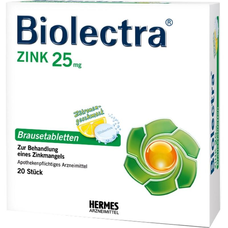 BIOLECTRA Zink Brausetabletten