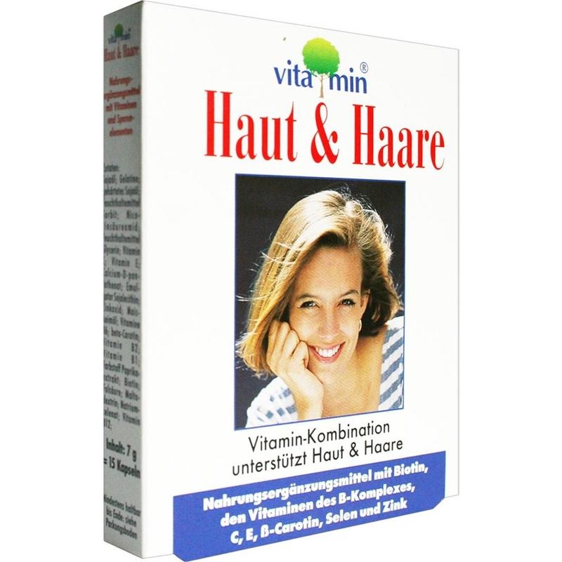 HAUT+HAARE VITAMIN Natur Pharma Kapseln