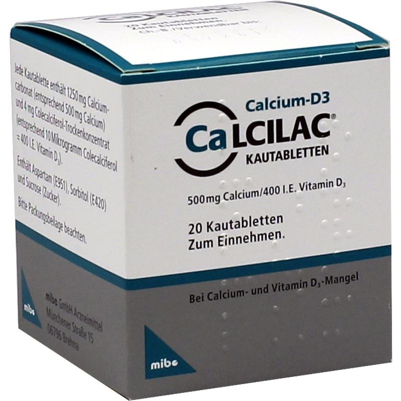CALCILAC Kautabletten