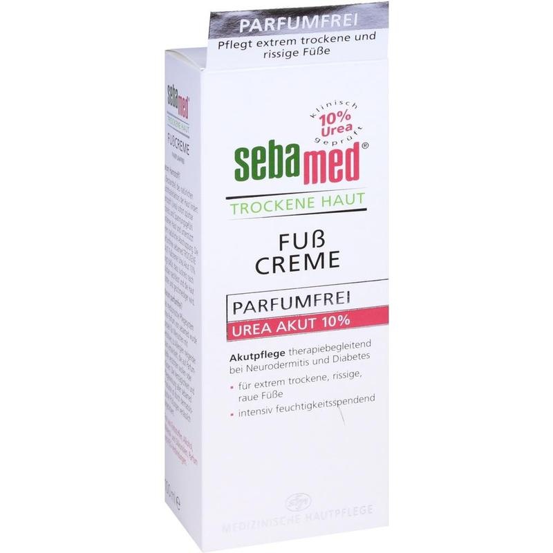 SEBAMED Trockene Haut parfümfrei Fußcreme Urea10%