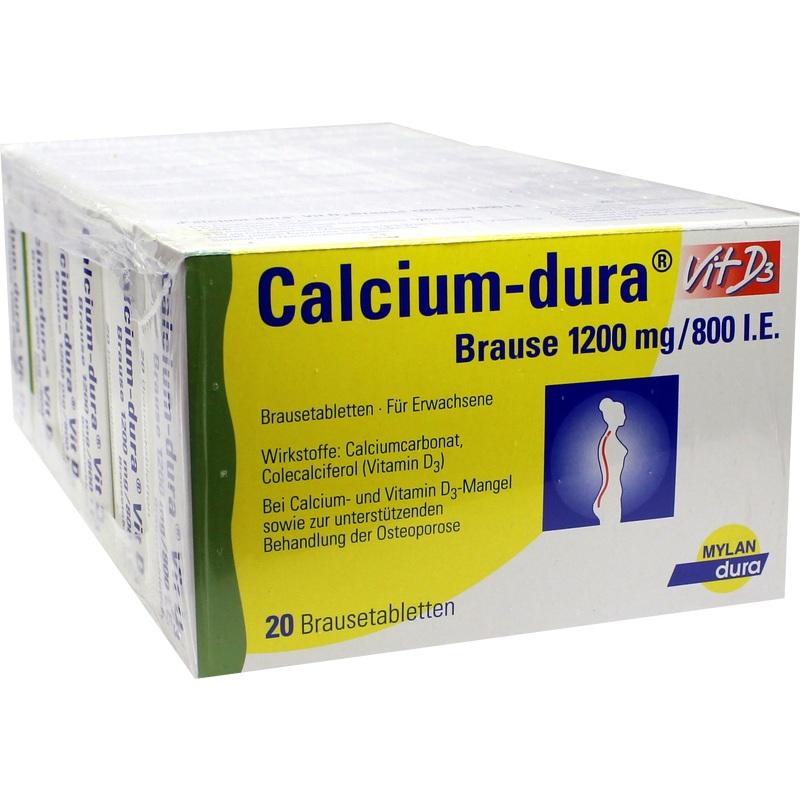 CALCIUM DURA Vit D3 Brause 1200 mg/800 I.E.