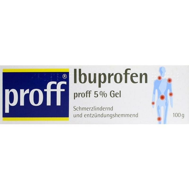 IBUPROFEN proff 5% Gel