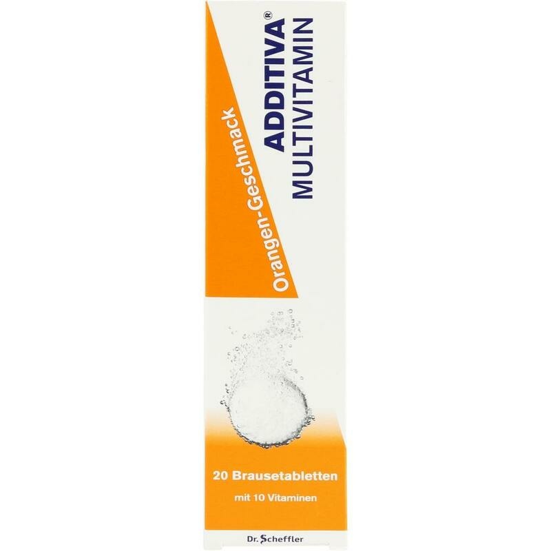 ADDITIVA Multivit.Orange R Brausetabletten