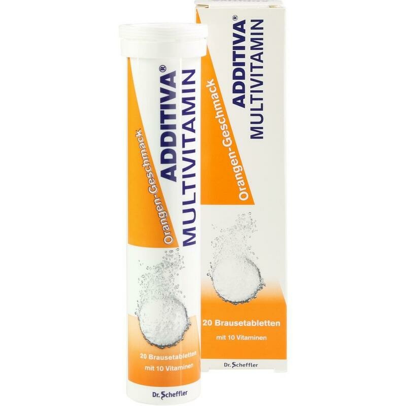 ADDITIVA Multivit.Orange R Brausetabletten