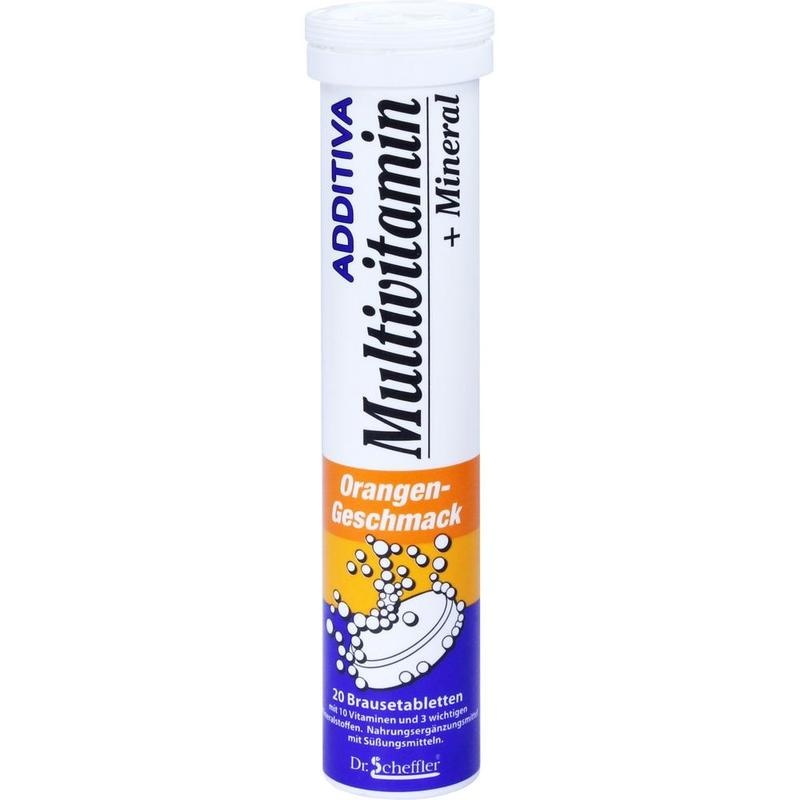ADDITIVA Multivit.+Mineral Orange R Brausetabl.